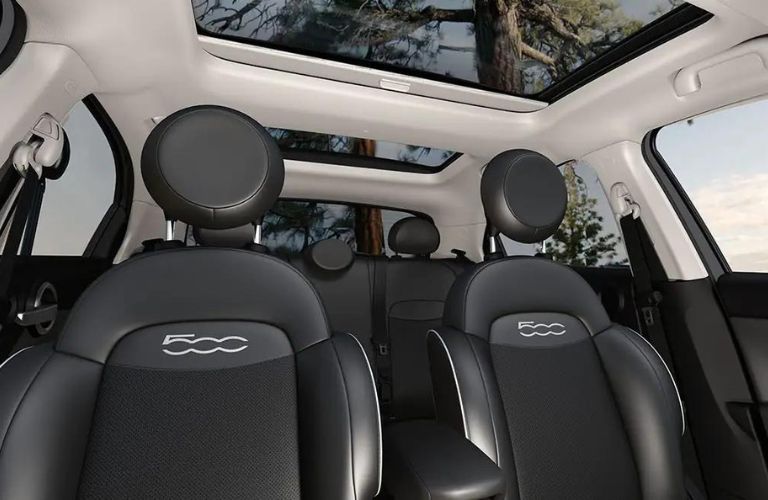 2021 Fiat 500X interiors