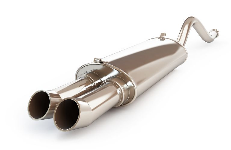 image of a muffler exhaust